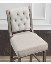 Load image into Gallery viewer, KAMELIN GREY BAR STOOL (New)