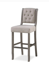Load image into Gallery viewer, KAMELIN GREY BAR STOOL (New)
