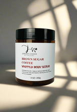 Load image into Gallery viewer, BROWN SUGAR COFFEE WHIPPED BODY SCRUB