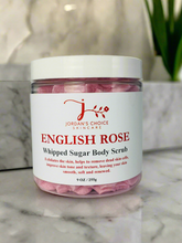Load image into Gallery viewer, ENGLISH ROSE WHIPPED SUGAR SCRUB