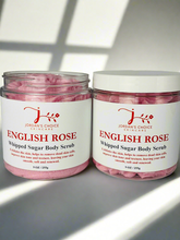 Load image into Gallery viewer, ENGLISH ROSE WHIPPED SUGAR SCRUB