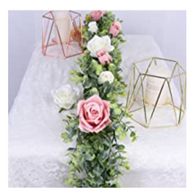 Load image into Gallery viewer, DearHouse Faux Eucalyptus Garland Plant, 2 Pack Artificial Vines Hanging Eucalyptus Leaves