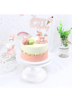 Load image into Gallery viewer, Set of 2 Pieces Cake Stands Iron Cake Holder Dessert Display Plate Serving Tray .