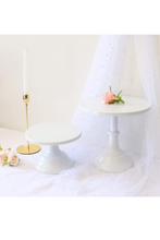 Load image into Gallery viewer, Set of 2 Pieces Cake Stands Iron Cake Holder Dessert Display Plate Serving Tray .