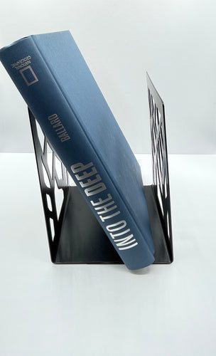 INTO THE DEEP ( Hard cover decorative book) Dark Blue