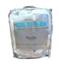Load image into Gallery viewer, Martha Stewart Collection
Cool To Touch Mattress Pad, Full.