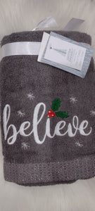 Winter dreams set of two hand towels