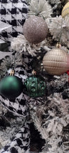 Load image into Gallery viewer, Holiday Home Shatterproof Christmas Ornaments - Green/Champagne