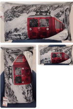 Load image into Gallery viewer, European winter chalet pillow