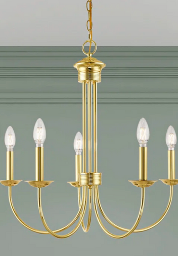 Gold Chandiler lights