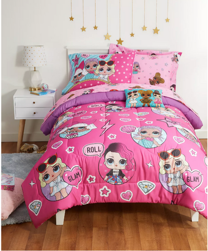 LOL Surprise 6-Pc. Comforter Set, Twin.