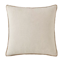 Load image into Gallery viewer, Herringbone Pumpkin Decorative Pillow, 20&quot; x 20&quot;.