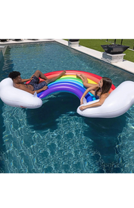 2 Person Rainbow Float