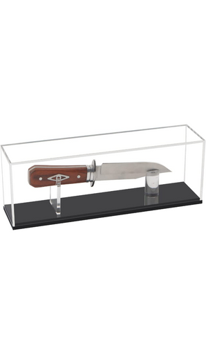 Knife Display Case Military Folding Pocket Knife Display Box Stand Holder Cabinet Protection Collection