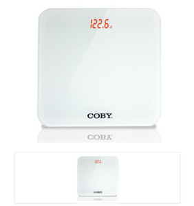 COBY LED display bathroom scale auto step on .