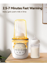 Load image into Gallery viewer, Bottle Warmer, Fast Baby Bottle Warmer for Breastmilk and Formula, with Timer and Accurate Temp Control, 8-in-1 Baby Milk Warmer.