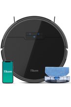 Load image into Gallery viewer, Tikom Robot Vacuum and Mop, G8000 Robot Vacuum Cleaner, 2700Pa Strong Suction, Self-Charging, Good for Hard Floors, Black