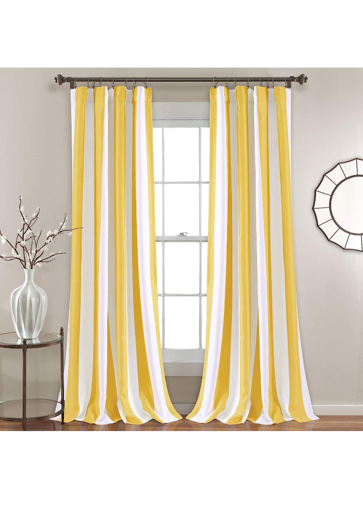 Half Moon Room Darkening insulated window curtains