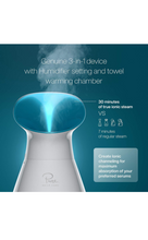 Load image into Gallery viewer, NanoSteamer Large 3-in-1 Nano Ionic Facial Steamer with Precise Temp Control - Humidifier