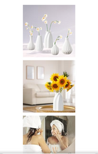 Load image into Gallery viewer, 5&#39;&#39; White Ceramic Bud Vases Set of 20,Small Vases in Bulk for Flowers,Modern...