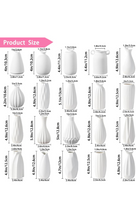 Load image into Gallery viewer, 5&#39;&#39; White Ceramic Bud Vases Set of 20,Small Vases in Bulk for Flowers,Modern...
