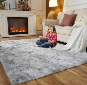 Super Soft Rugs for Living Room, Area Rugs for Bedroom 6x9 Tie Dyed...