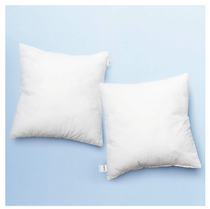 Nestl 24x24 Pillow Inserts - Throw Pillow Insert 24x24, 2 Pack Euro Pillows