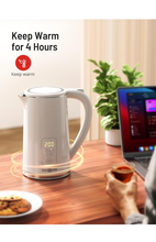 Load image into Gallery viewer, PARIS RHÔNE Temperature Control Electric Tea Kettle, 1500W Quick-Boil, 1.7L Water Kettle with 6 Modes, 4H Keep Warming &amp; Cool-Touch Exterior Electric Kettle for Boiling Water, Auto Shutoff, BPA Free