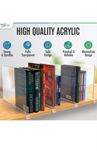 Load image into Gallery viewer, Acrylic Shelf Dividers for closet organization clothes, purse organizer.