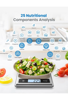 Load image into Gallery viewer, Smart Food Kitchen Scale, Food Weight Scale with Nutritional Calculator, Digital Food Scale.