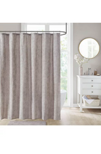 Load image into Gallery viewer, Marissa cotton textured floral 72&quot; x 72 &quot; shower curtain.