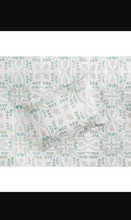 Load image into Gallery viewer, Set of 2 Embroidered Tile 100% Cotton King Sham,