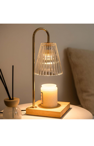 Candle Warmer Lamp with Timer Dimmer, Mothers Day Birthday Gifts for Mom Women Friend Sister, House Warming Gifts New Home Room Decor, Wax Melt Warmer with 2 Bulbs for Jar Candles.