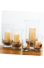 Load image into Gallery viewer, Elegant Candle Holder Glass Vase Decorative Stand Home Decor Suitable for Bedroom Living Room Office.
