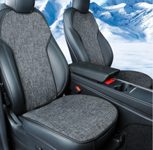 Load image into Gallery viewer, Car Seat Cushion Covers Full Set Front Rear for Tesla Model 3 2017-2024 2025 Highland Four Seasons Universal Linen Protector Pad Mat Interior Decoration Accessories.