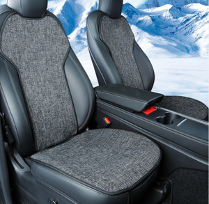 Car Seat Cushion Covers Full Set Front Rear for Tesla Model 3 2017-2024 2025 Highland Four Seasons Universal Linen Protector Pad Mat Interior Decoration Accessories.