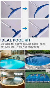 Pool brush/deep net