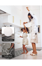 Load image into Gallery viewer, Anti Fatigue Kitchen Mats for Floor 2 PCS, Memory Foam Cushioned Rugs, Comfort Standing Desk Mats for Office, Home, Laundry Room, Waterproof &amp; Ergonomic, 17.3×30.3 &amp; 17.3×47, Grey Lantern