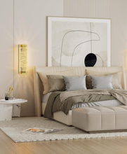 Load image into Gallery viewer, Gold Wall Sconces Set of 1 Hardwired Modern Indoor Sconces Wall Lighting 3000K LED Bubble Glass Lights for Bedroom, Living Room, Hallway,Bathroom，Entrance