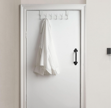 Load image into Gallery viewer, WEBI Over The Door Hooks,Over Door Towel Rack,Door Hanger,Door Coat Hanger,Door Coat Rack,Door Hooks for Hanging Clothes,Back of Door,White