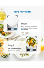 Load image into Gallery viewer, Smart Food Kitchen Scale, Food Weight Scale with Nutritional Calculator, Digital Food Scale.