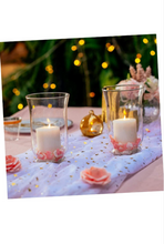 Load image into Gallery viewer, Elegant Candle Holder Glass Vase Decorative Stand Home Decor Suitable for Bedroom Living Room Office.
