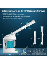 Load image into Gallery viewer, Facial Steamer - DENFANY Nano Ionic Face Steamer.