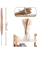 Load image into Gallery viewer, Natural Pampas Grass Mix Bouquet | Dried Pampas Bouquet for Wedding Boho Flowers Home Table Decor Desk Decor, Rustic Farmhouse Decor .