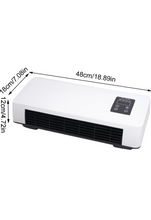 Load image into Gallery viewer, Air Conditioning Unit - Wall Mounted Heating and Cooling System, Cooling Device | Portable Smart Air Conditioner with Remote Control,