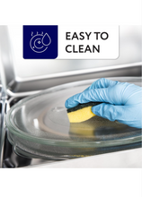Load image into Gallery viewer, IMPRESA 11.25" Replacement Microwave Glass Plate - Clear Turntable Tray - Kitchen Supplies - Compatible with 11 1/4 Inch GE and Samsung Microwave Plates