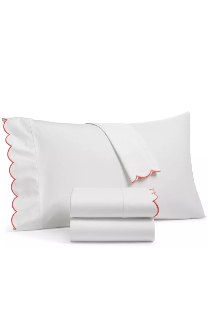 MARTHA STEWART 100% Cotton Twin Sheet Set - 3 Piece, Soft, Smooth, Durable, Easy Care,