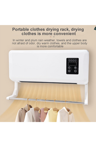Air Conditioning Unit - Wall Mounted Heating and Cooling System, Cooling Device | Portable Smart Air Conditioner with Remote Control,