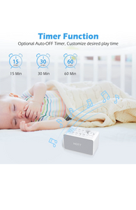 Hott White Noise Sound Machine Sleep Sounds Machine with 8 Soothing Sounds,Sounds Therapy Noise Machine for Sleeping Baby Kids Adults