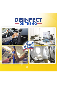 Lysol Disinfectant Handi-Pack Wipes, Multi-Surface Antibacterial Cleaning Wipes,